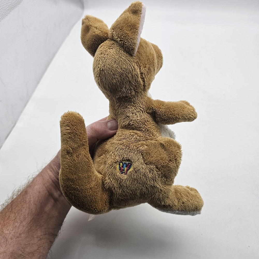 GANZ‎ Webkinz Kangaroo Plush Stuffed Animal Toy Small Brown Tan Soft Cuddly - Picture 6 of 7